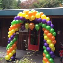 Regenboog Ballonboog