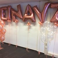 Gekleurde Folie Letters