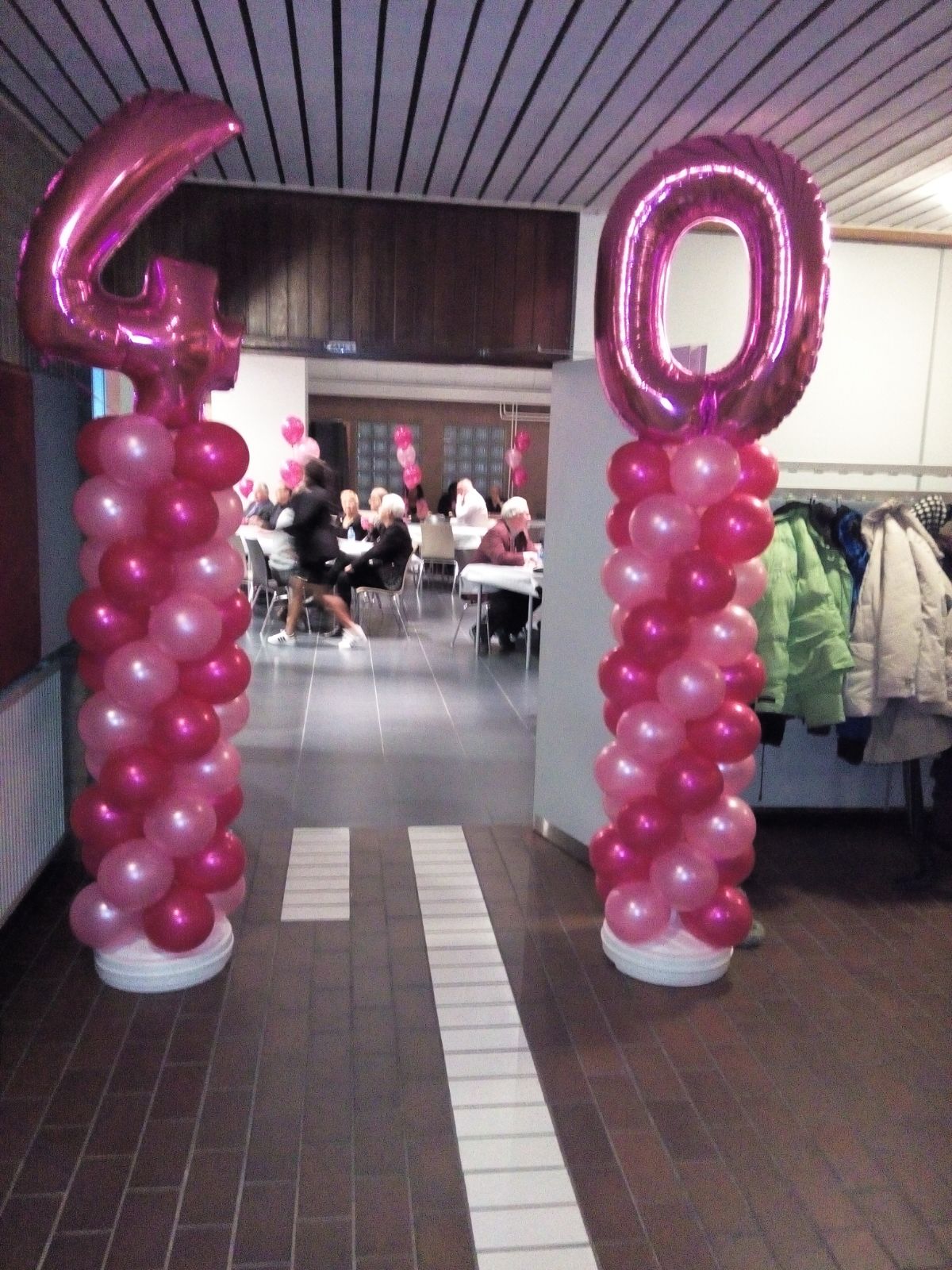 Cijfer Ballonpilaren