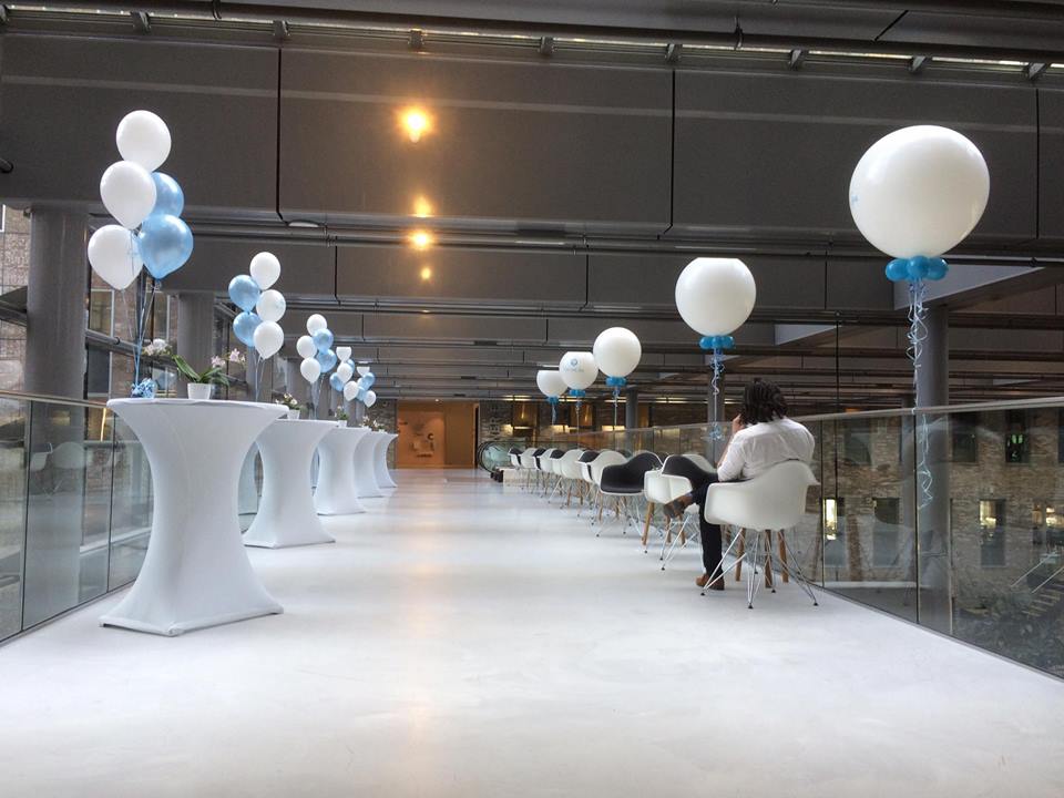 Zakelijk evenement ballondecoratie